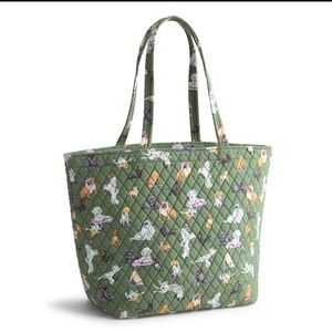 NWT Vera Bradley Women's Cotton Grand Tote Bag Dog Park